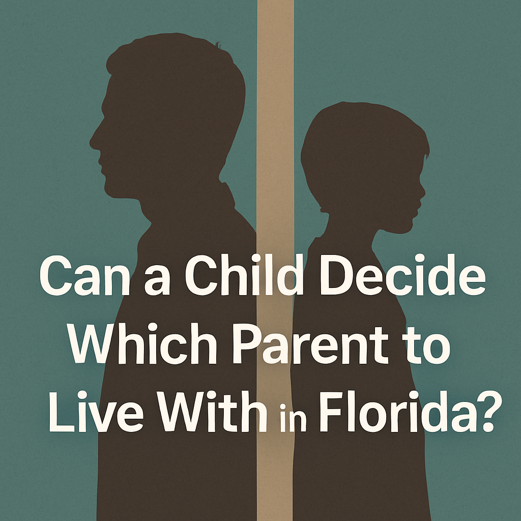 Child Custody Preference in Florida: Can a Child Decide Which Parent to Live With